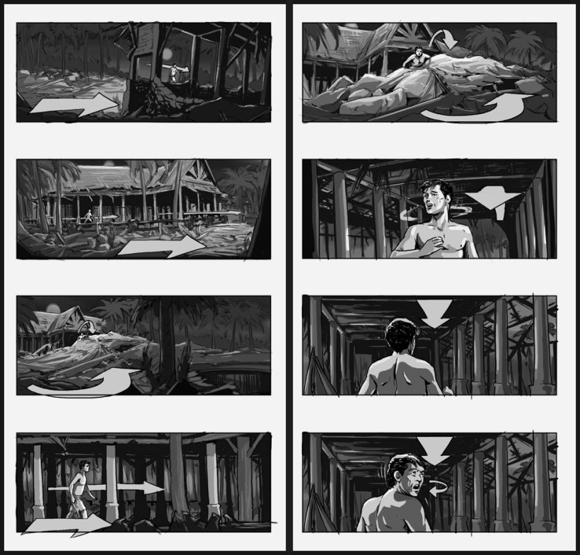 Lo Imposible / The Impossible - J. A. Bayona (Film storyboards) 4