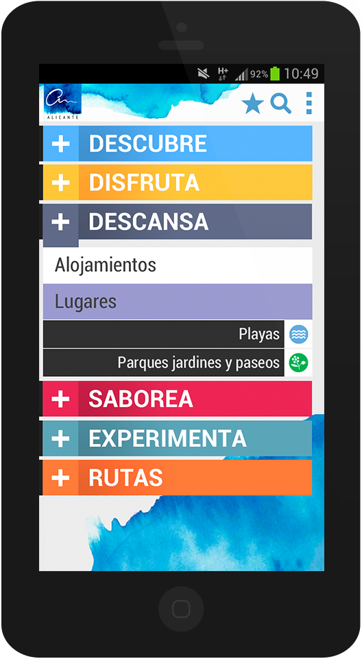 Alicante City mobile app 4