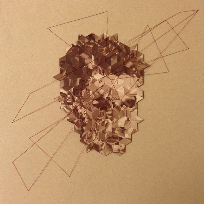 American Psycho - mi proyecto de collage geométrico 0