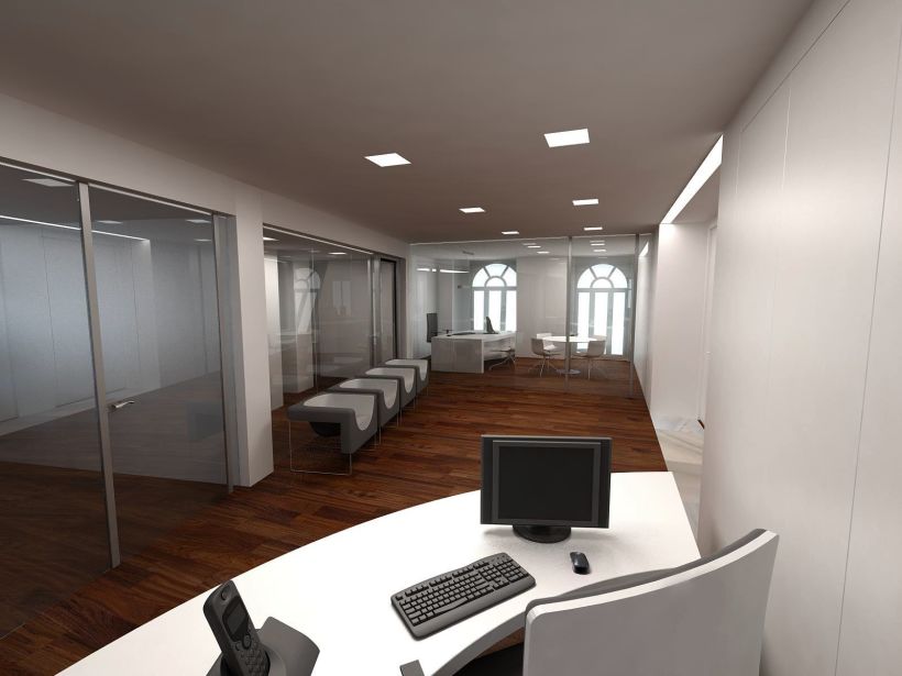 Remodelación y renders en 3D de oficinas 7
