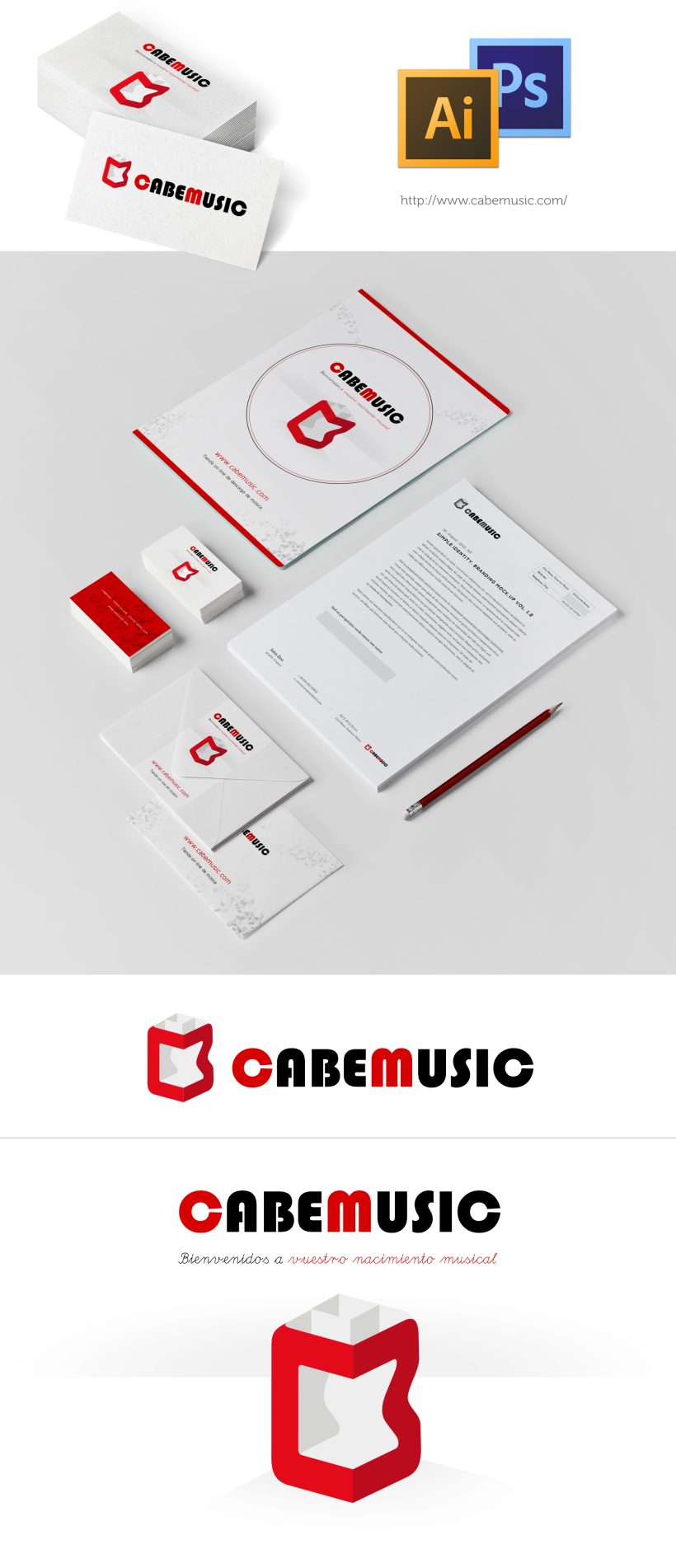 Logotipo Cabemusic 1