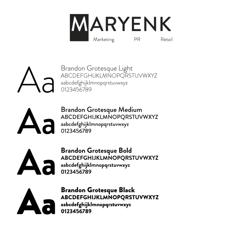 Branding MARYENK Marketing & PR 4