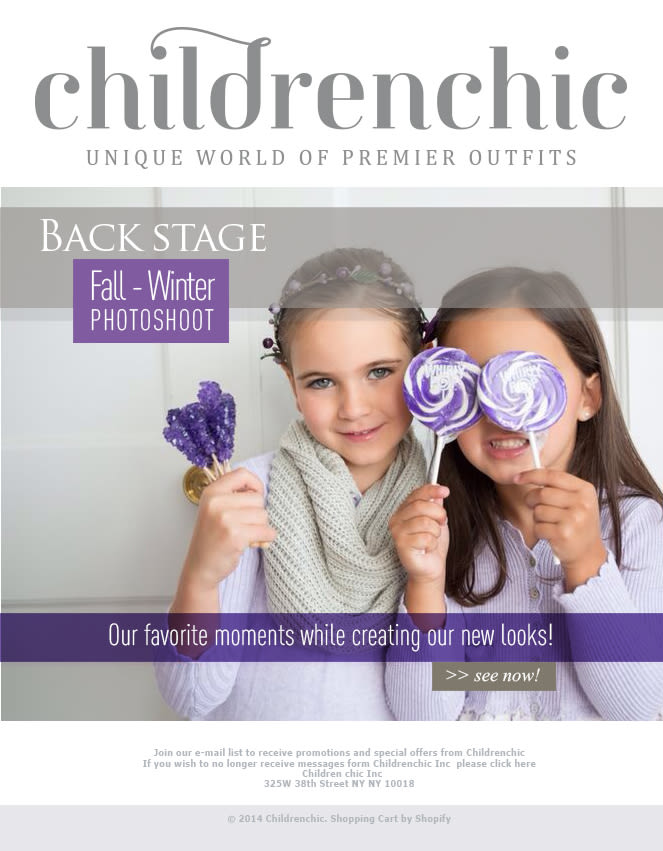 Template Email Blast: CHILDRENCHIC 0