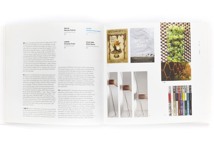 Diseño gráfico de catálogo Bienal iberoamericana de diseño 3
