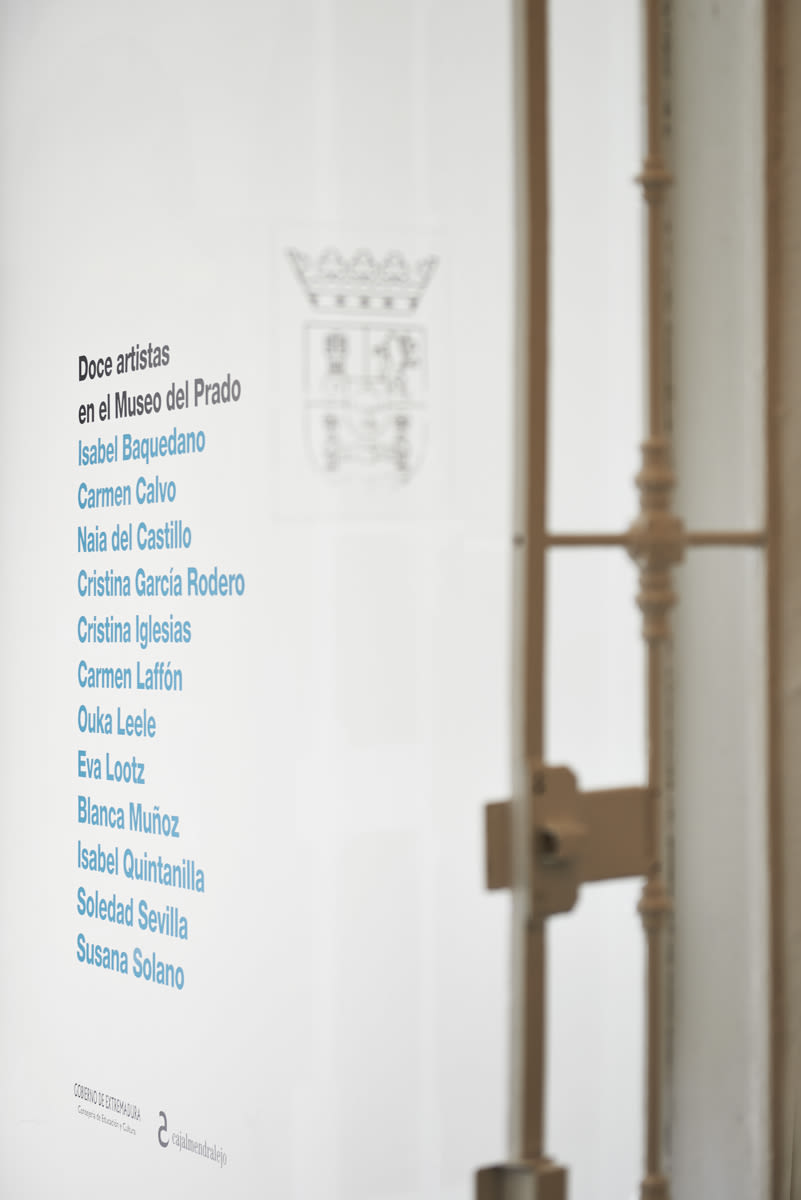 Diseño expositivo Doce artistas en el Museo del Prado 4