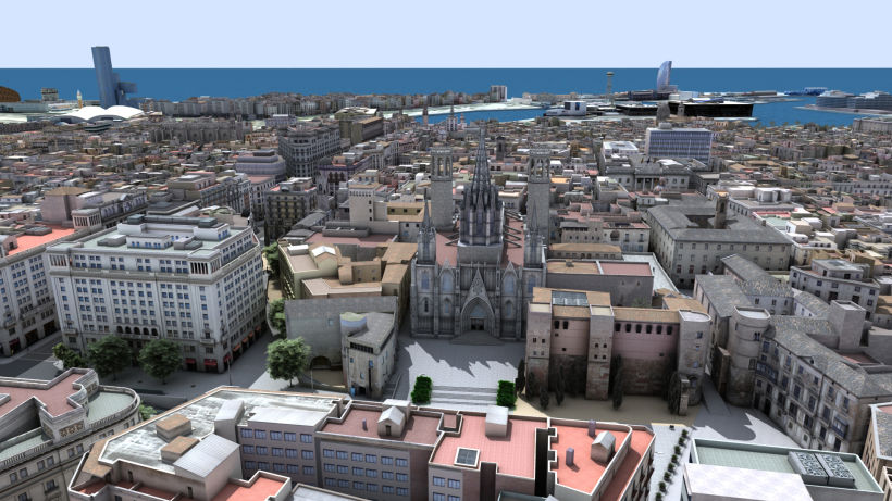 Previos demoreel wip Barcelona 3D -1