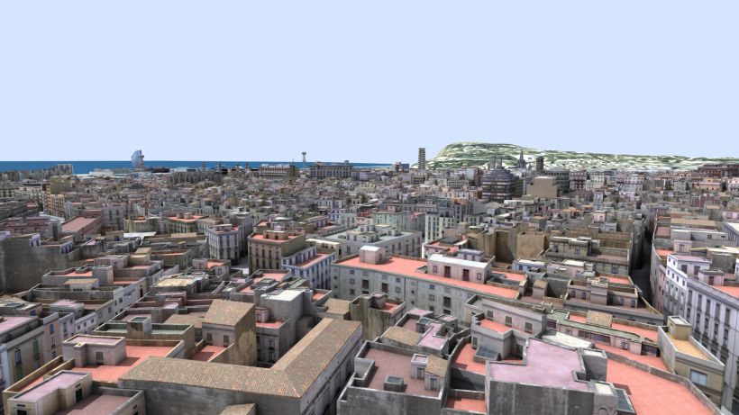 Previos demoreel wip Barcelona 3D 0