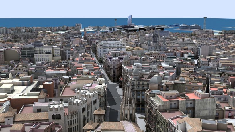 Previos demoreel wip Barcelona 3D 1