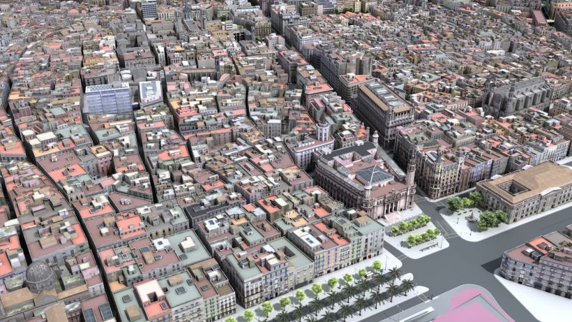 Previos demoreel wip Barcelona 3D 3