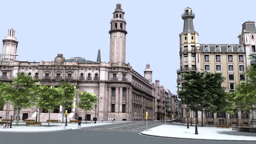 Previos demoreel wip Barcelona 3D 11
