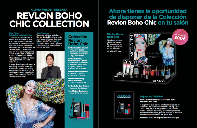 Fotografías de la colección Boho Chic de Revlon para The Colomer Group. Advertising photography for the Boho Chic Collection to the professional line of Revlon. 4