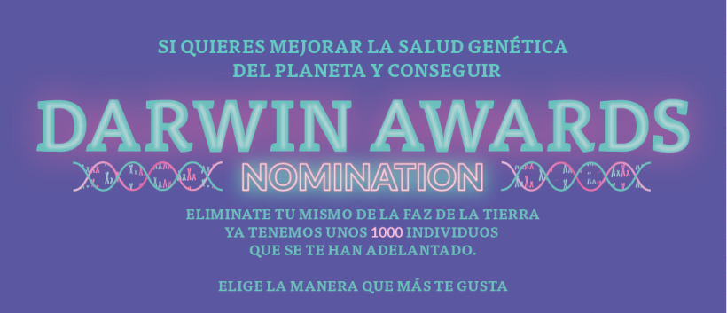 Infogragía Darwin Awards Nomination 1