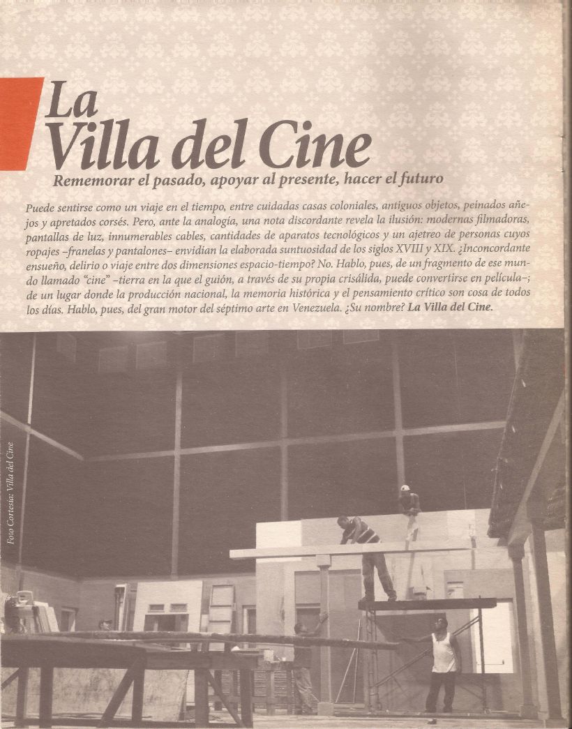 La Villa del Cine. Rememorar el pasado, apoyar al presente, hacer el futuro 4