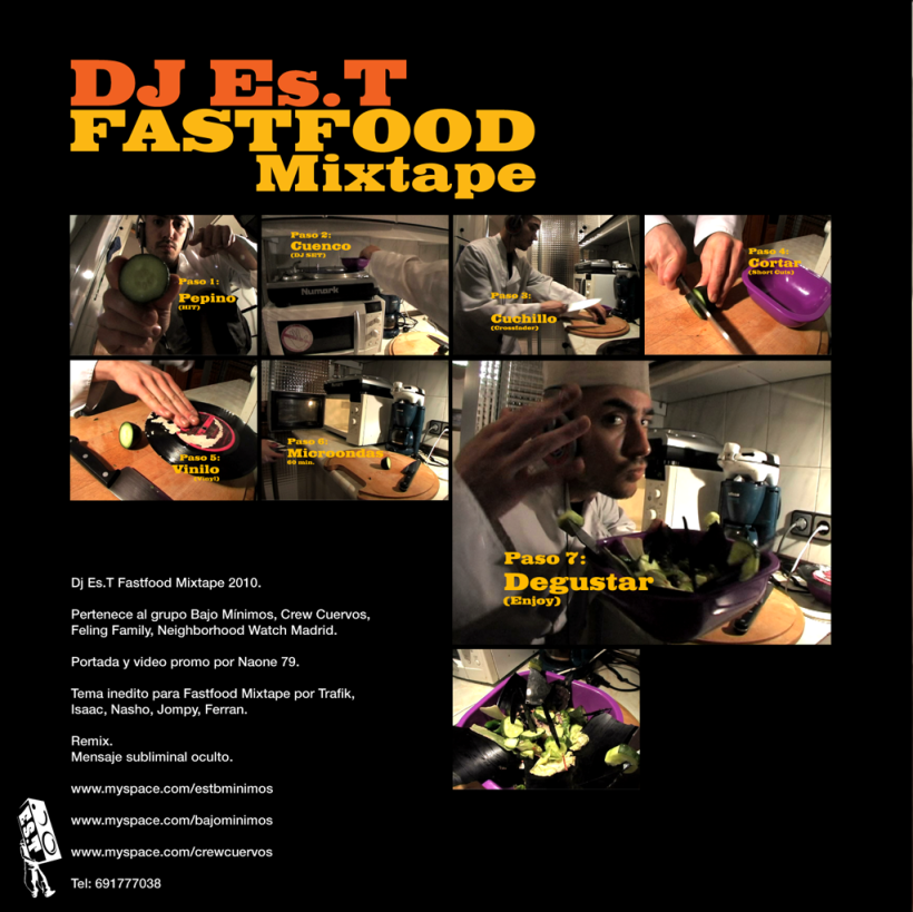 DJ Es.T - Fastfood Mixtape Covers 1