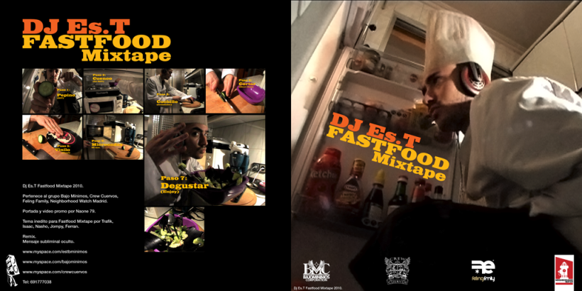DJ Es.T - Fastfood Mixtape Covers 2
