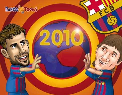 Barça toons (FC Barcelona cartoons) 6
