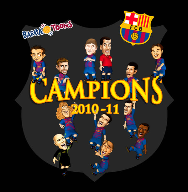 Barça toons (FC Barcelona cartoons) 9