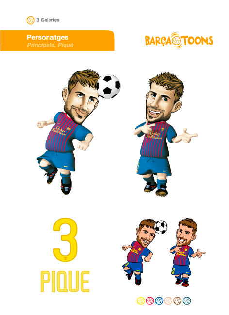 Barça toons (FC Barcelona cartoons) 2