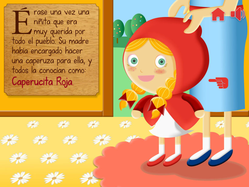 Cuento infantil interactivo "Caperucita Roja" 7
