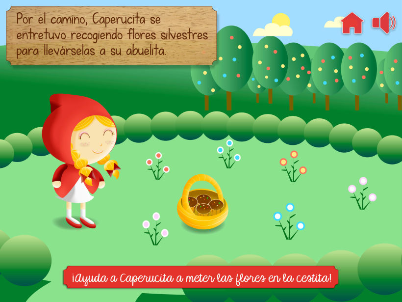 Cuento infantil interactivo "Caperucita Roja" 13