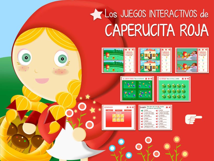Cuento infantil interactivo "Caperucita Roja" 25