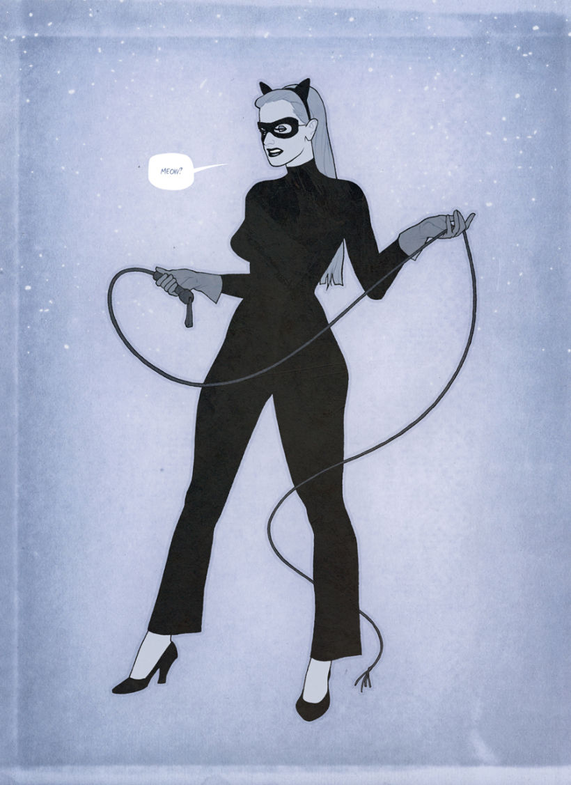 Retro Catwoman -1