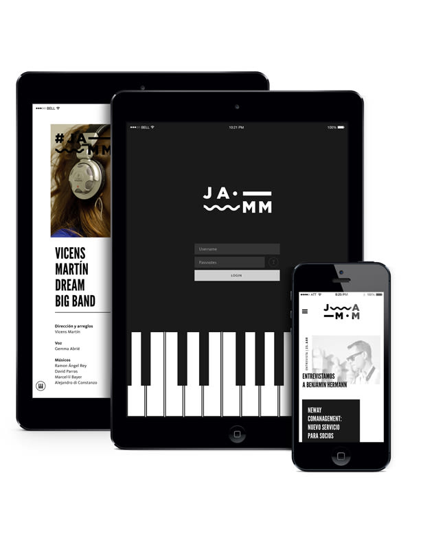 Jamm, identidad gráfica para la Asociación de Músicos de Jazz de Cataluña 14