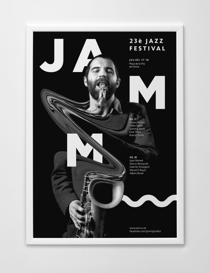 Jamm, identidad gráfica para la Asociación de Músicos de Jazz de Cataluña 16