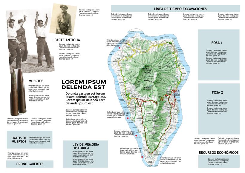 Infografía sobre la defensa de la Memoria Histórica en la isla de La Palma 0