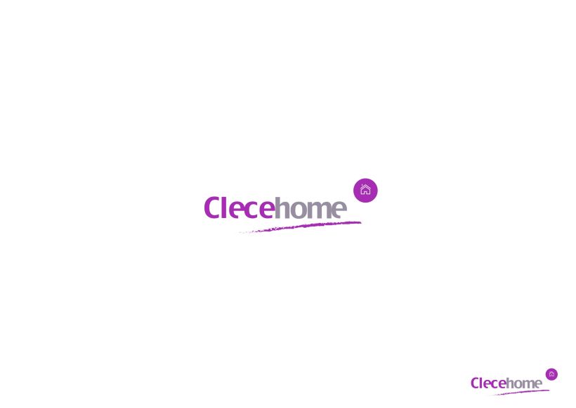 Diseño imagen gráfica y logotipo para la 1ª tienda Clecehome. Madrid 2014 1