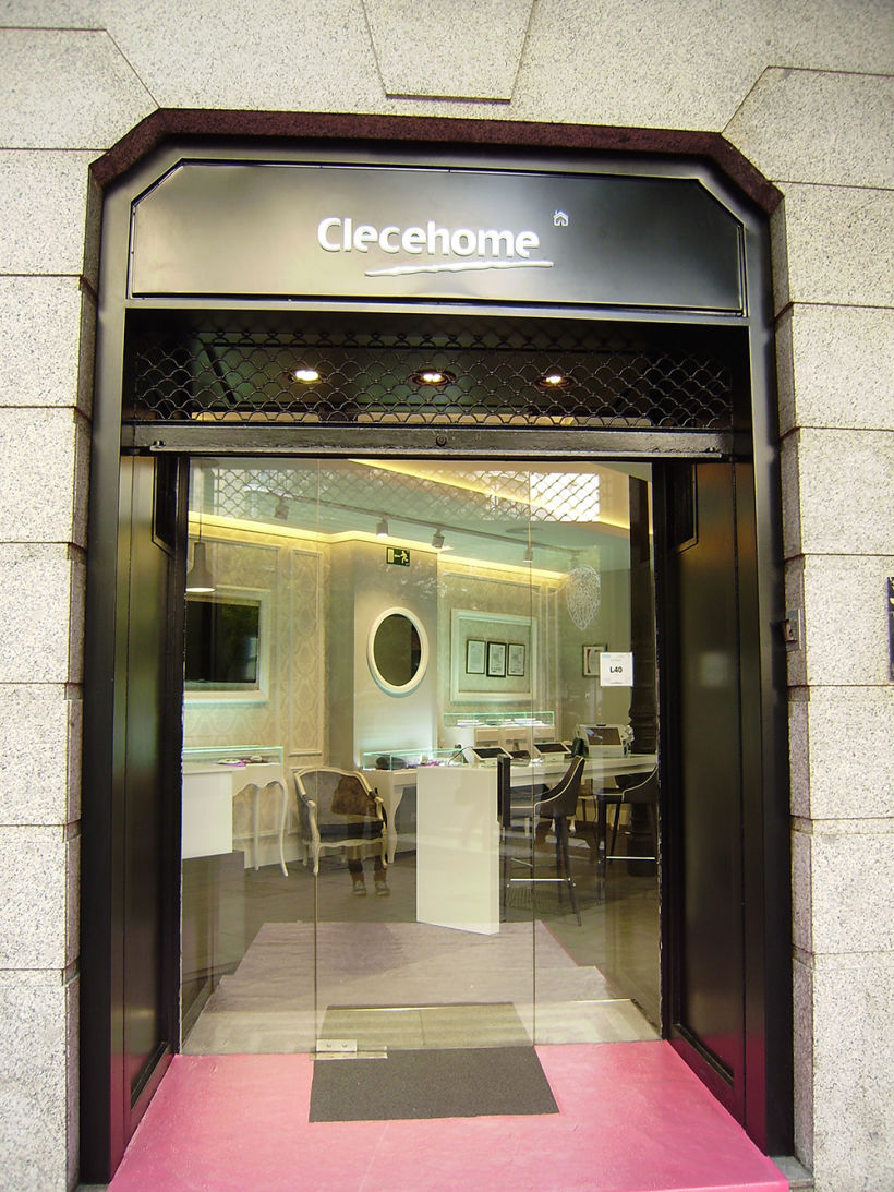 Diseño de interiores y supervisión obra 1ª tienda Clecehome. Madrid 2014. 1