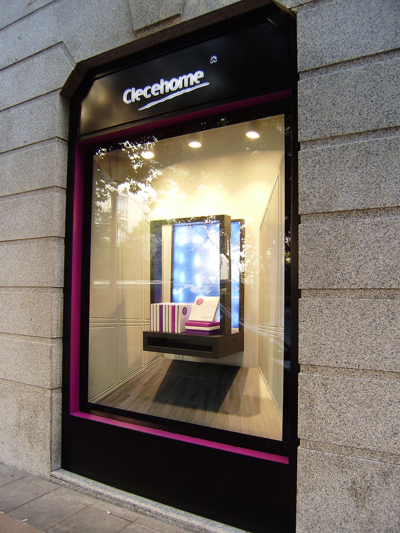 Diseño de interiores y supervisión obra 1ª tienda Clecehome. Madrid 2014. 2