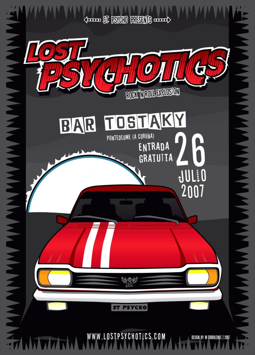 Lost Psychotics tour 2007 2