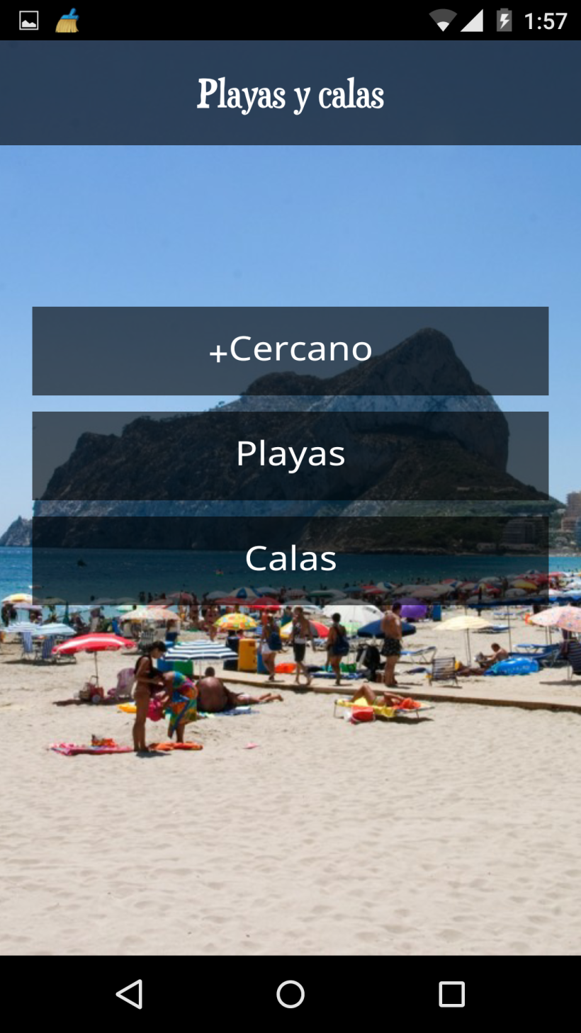 App Android. Guía turística. 5