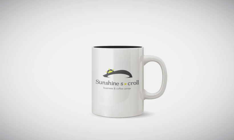 Sunshine Scroll. Business & Coffee Center 4