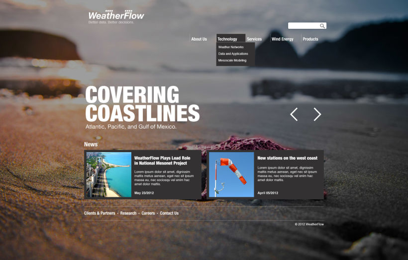 Weatherflow - Website 1