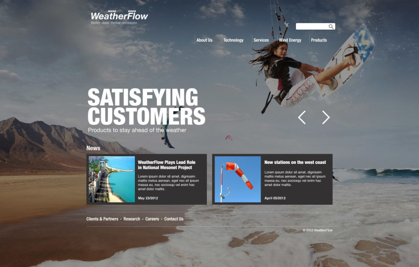 Weatherflow - Website 2