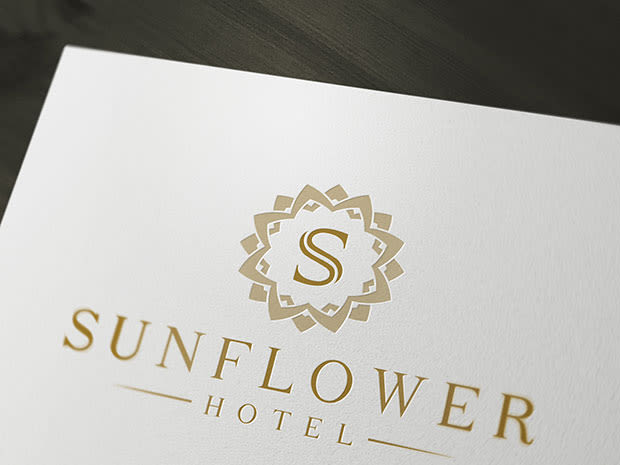 Sunflower | Logo design 10