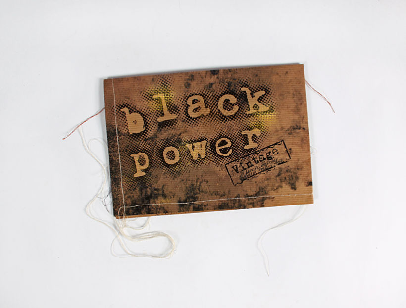 Invitación - PressBook  "Black power vintage"  1