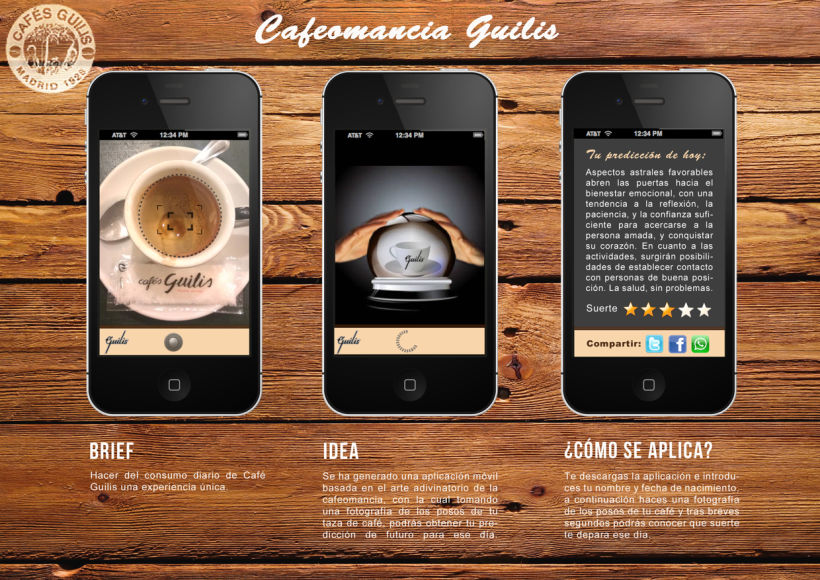 App Cafeomancia-Café Guilis 0