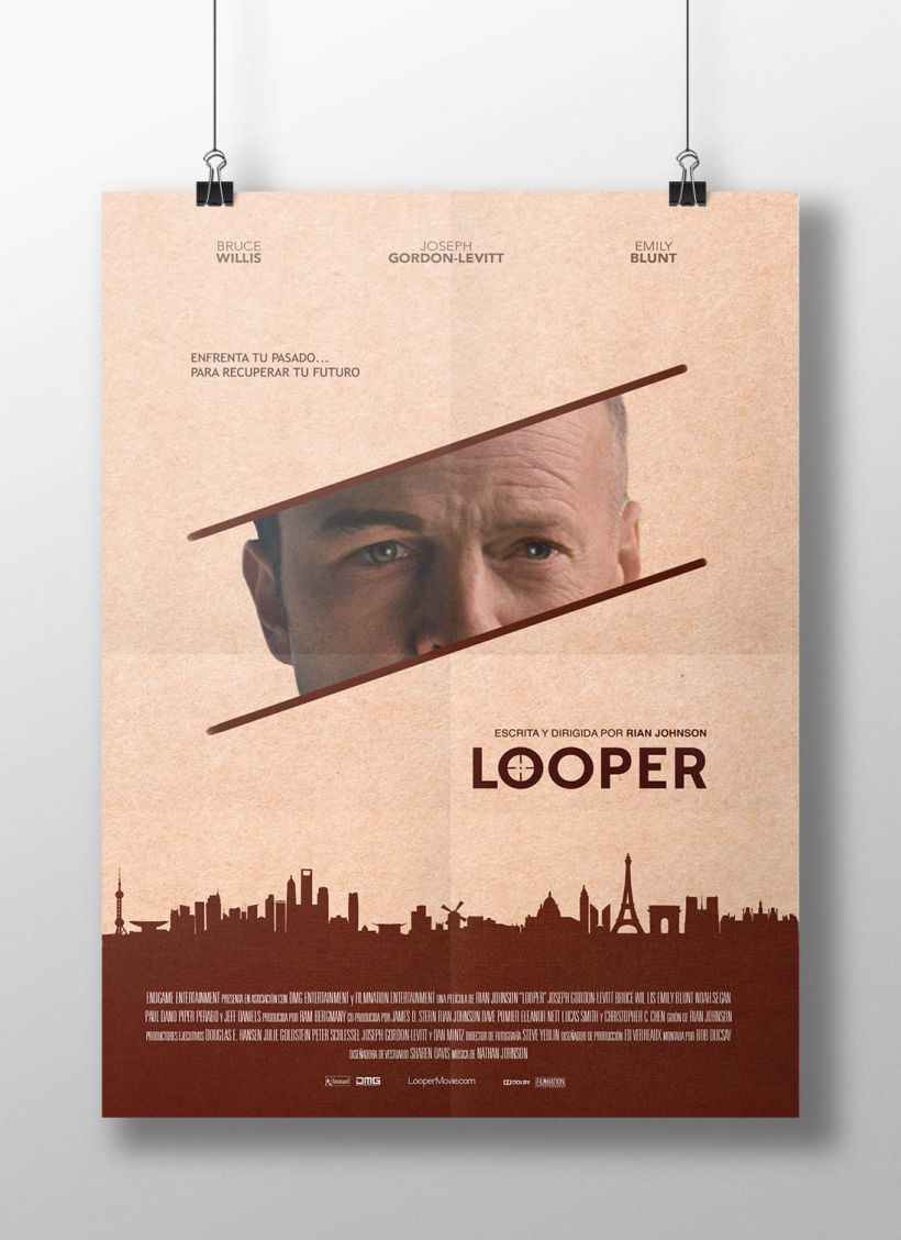 Carteles película Looper 8