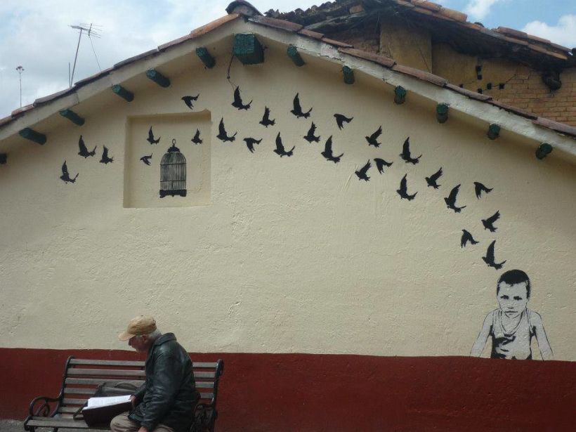 Fotografías de Grafitti del centro de Bogotá -1