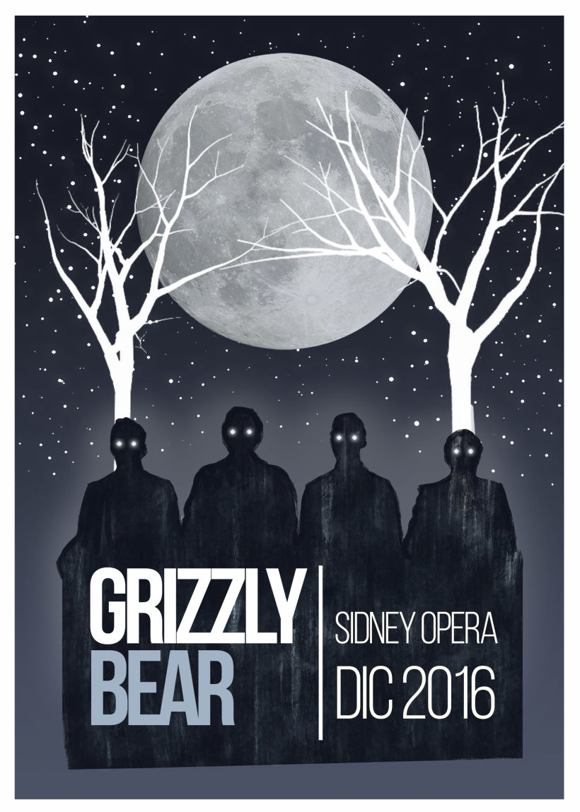 POSTER GRIZZLY BEAR  0