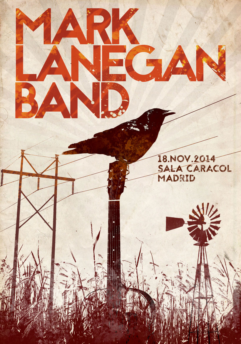 Poster "Mark Lanegan Band" -1