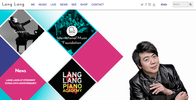 Lang Lang Official Website 0