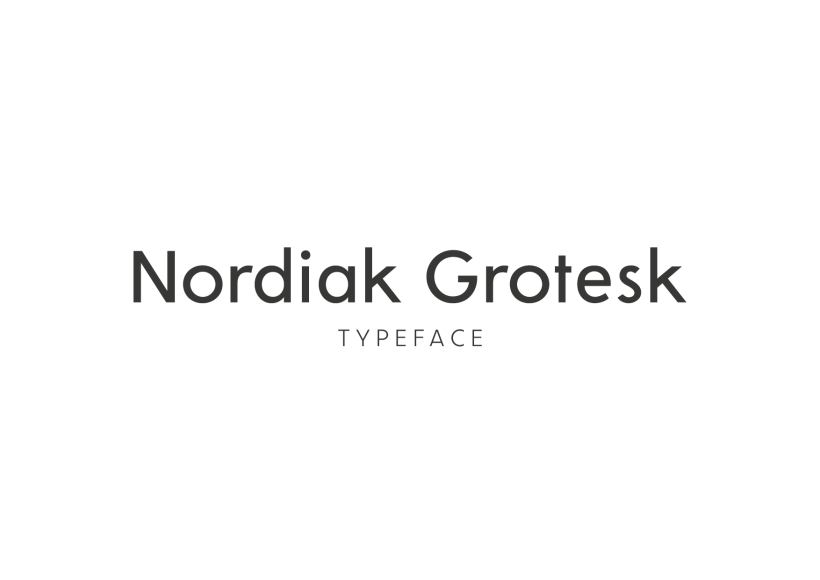 Nordiak Grotesk, nueva tipografía 1