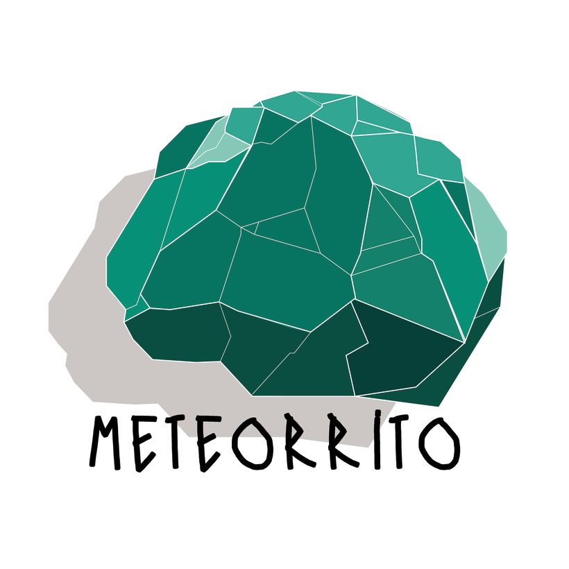 Diseño logotipo para Meteorrito djs -1
