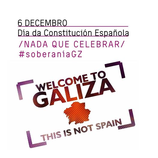 \ Nada que celebrar \ 6 de decembro, día da Constitución española \ 0