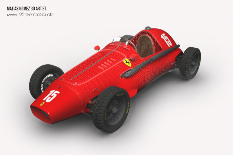 Ferrari Squalo 3d Model 4
