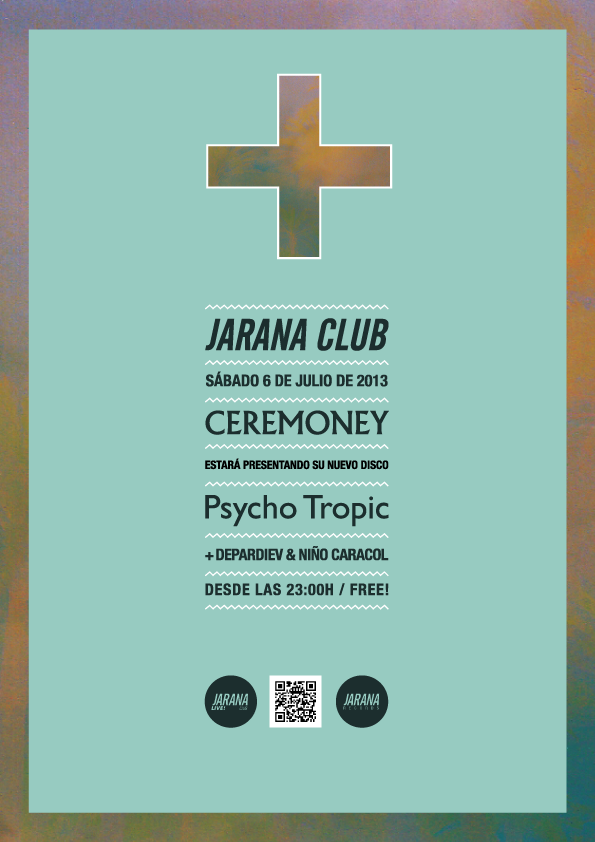 CEREMONEY - Psycho Tropic (Jarana Records 2013) LP 3